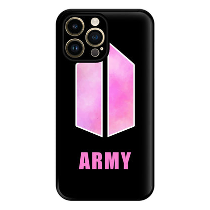 BTS Army Pink - K Pop Phone Case for iPhone 14 Pro Max