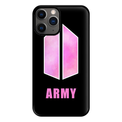 BTS Army Pink - K Pop Phone Case for iPhone 12 Pro Max