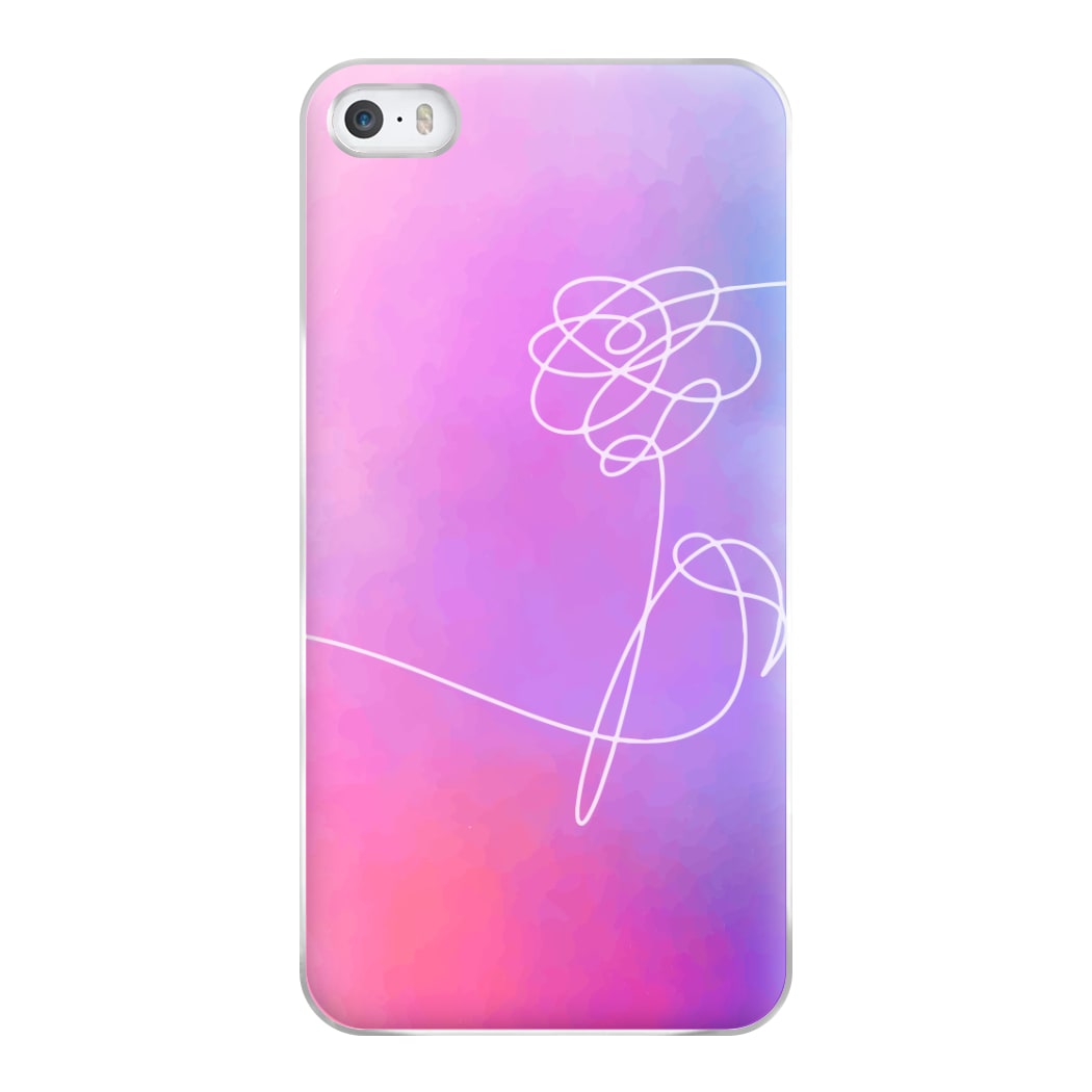 BTS Flower Pattern - K Pop Phone Case for iPhone 5 / 5s / SE 2016