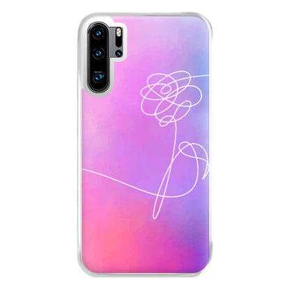 BTS Flower Pattern - K Pop Phone Case for Huawei P30 Pro