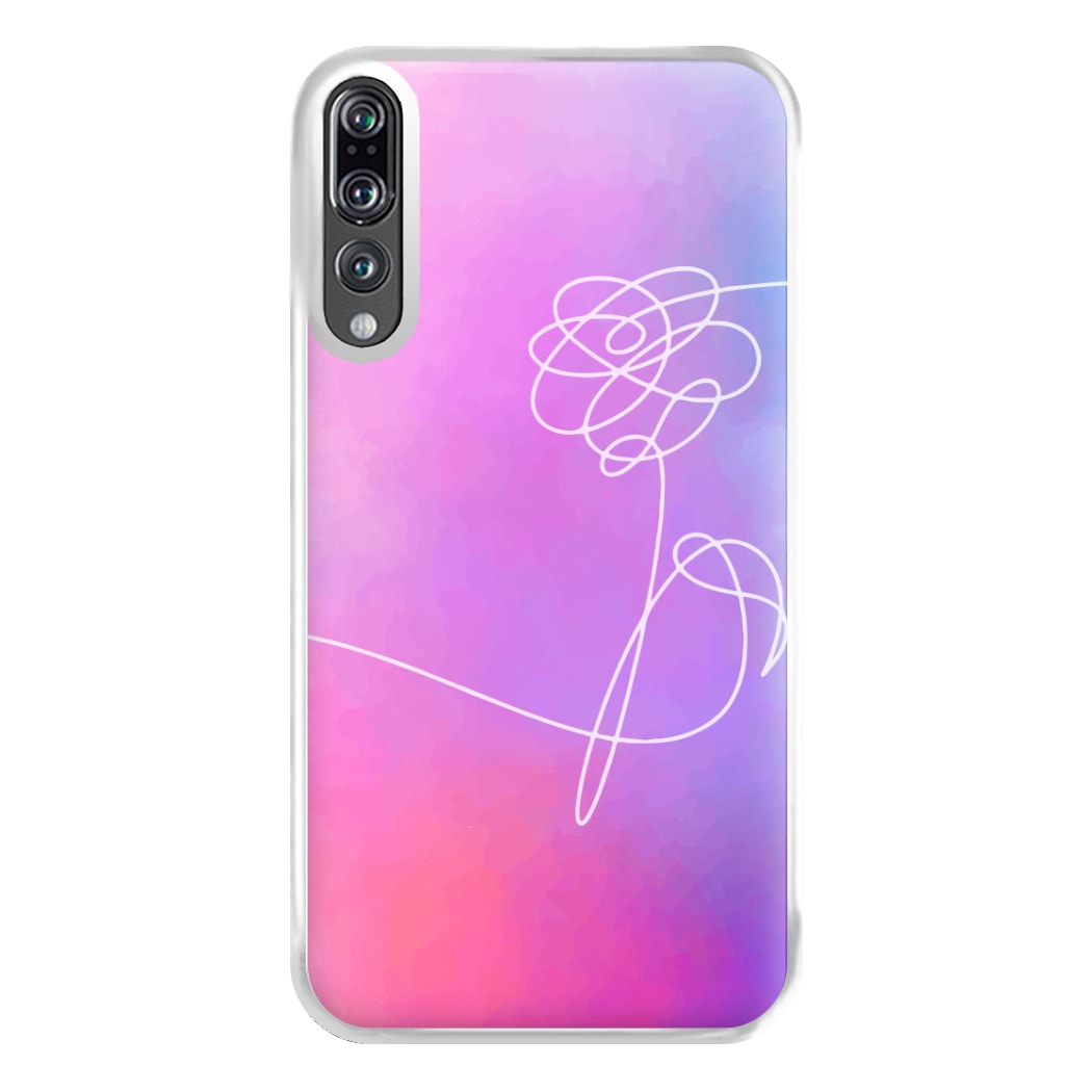 BTS Flower Pattern - K Pop Phone Case for Huawei P20 Pro