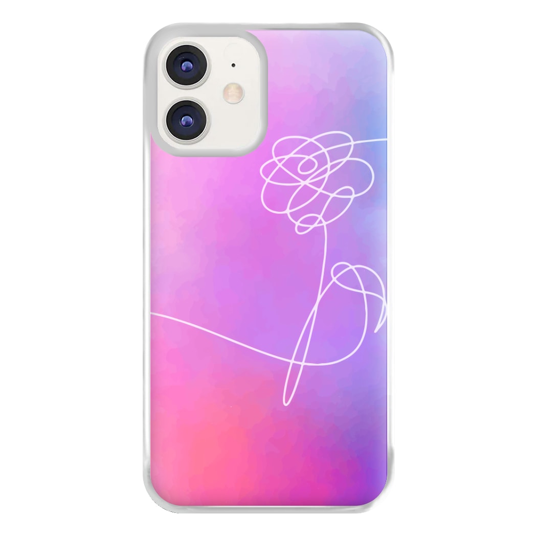 BTS Flower Pattern - K Pop Phone Case for iPhone 12 / 12 Pro