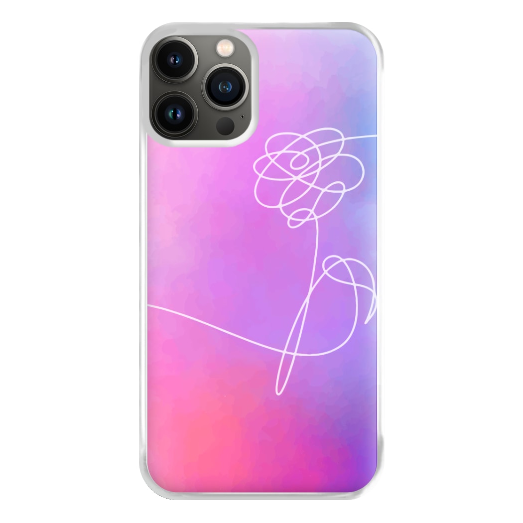 BTS Flower Pattern - K Pop Phone Case for iPhone 13 Pro Max