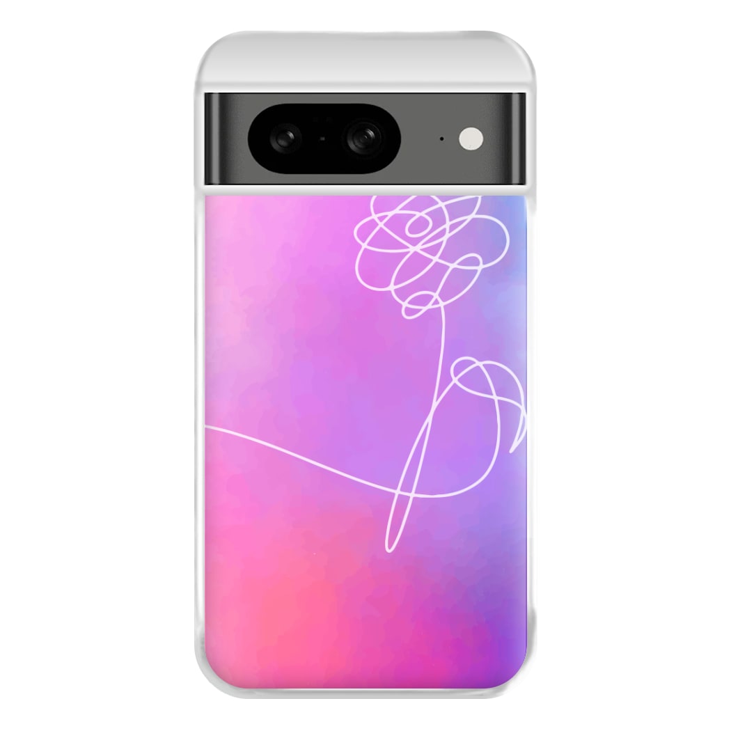 BTS Flower Pattern - K Pop Phone Case for Google Pixel 8