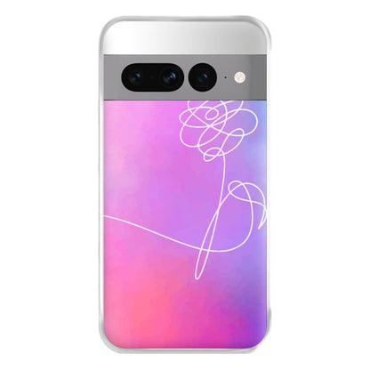 BTS Flower Pattern - K Pop Phone Case for Google Pixel 7 Pro