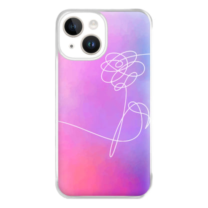 BTS Flower Pattern - K Pop Phone Case for iPhone 14