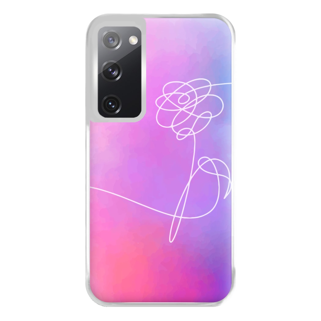 BTS Flower Pattern - K Pop Phone Case for Galaxy S20FE