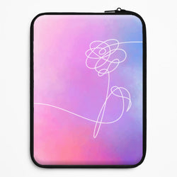 BTS Flower Pattern - K Pop Universal Laptop Sleeve