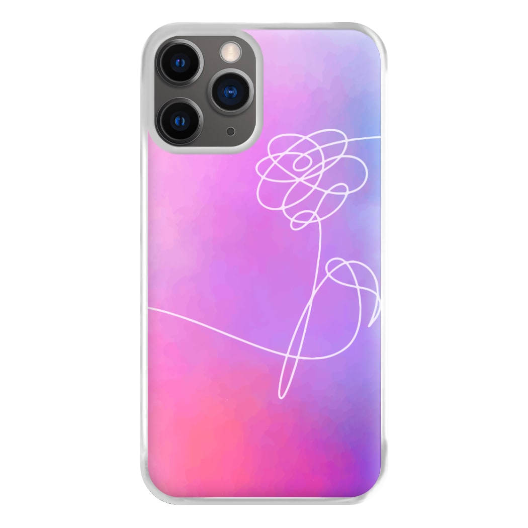 BTS Flower Pattern - K Pop Phone Case for iPhone 12 Pro Max