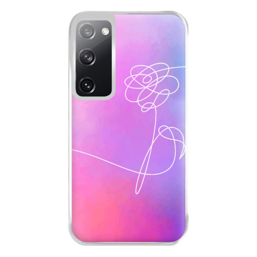 BTS Flower Pattern - K Pop Phone Case for Galaxy S20