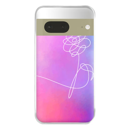 BTS Flower Pattern - K Pop Phone Case for Google Pixel 7a