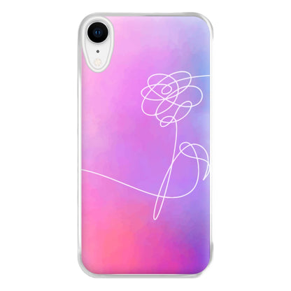 BTS Flower Pattern - K Pop Phone Case for iPhone XR