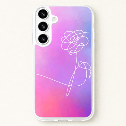 BTS Flower Pattern - K Pop Phone Case for Galaxy S26 Plus