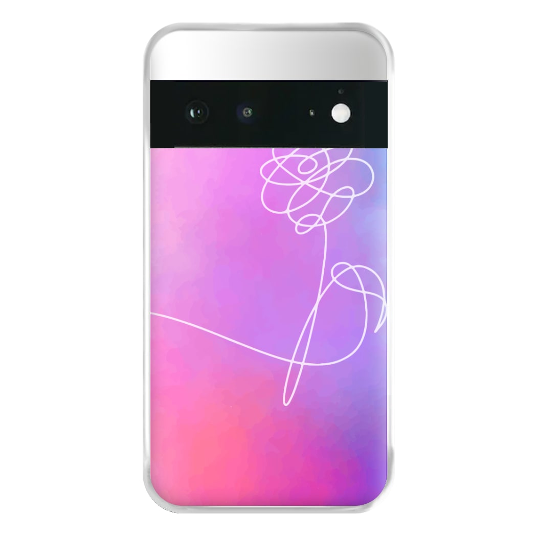 BTS Flower Pattern - K Pop Phone Case for Google Pixel 6a