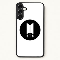 BTS logo Black - K Pop Phone Case for Galaxy A37