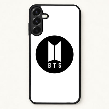 BTS logo Black - K Pop Phone Case for Galaxy A57