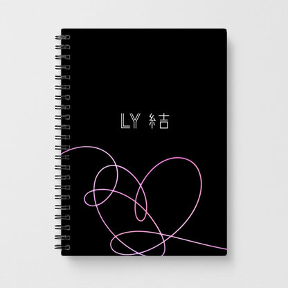 LY Heart - BTS  Notebook