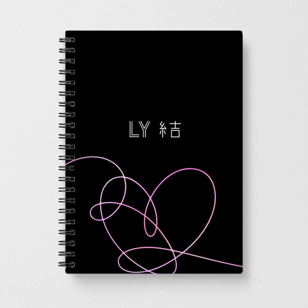 LY Heart - BTS  Notebook