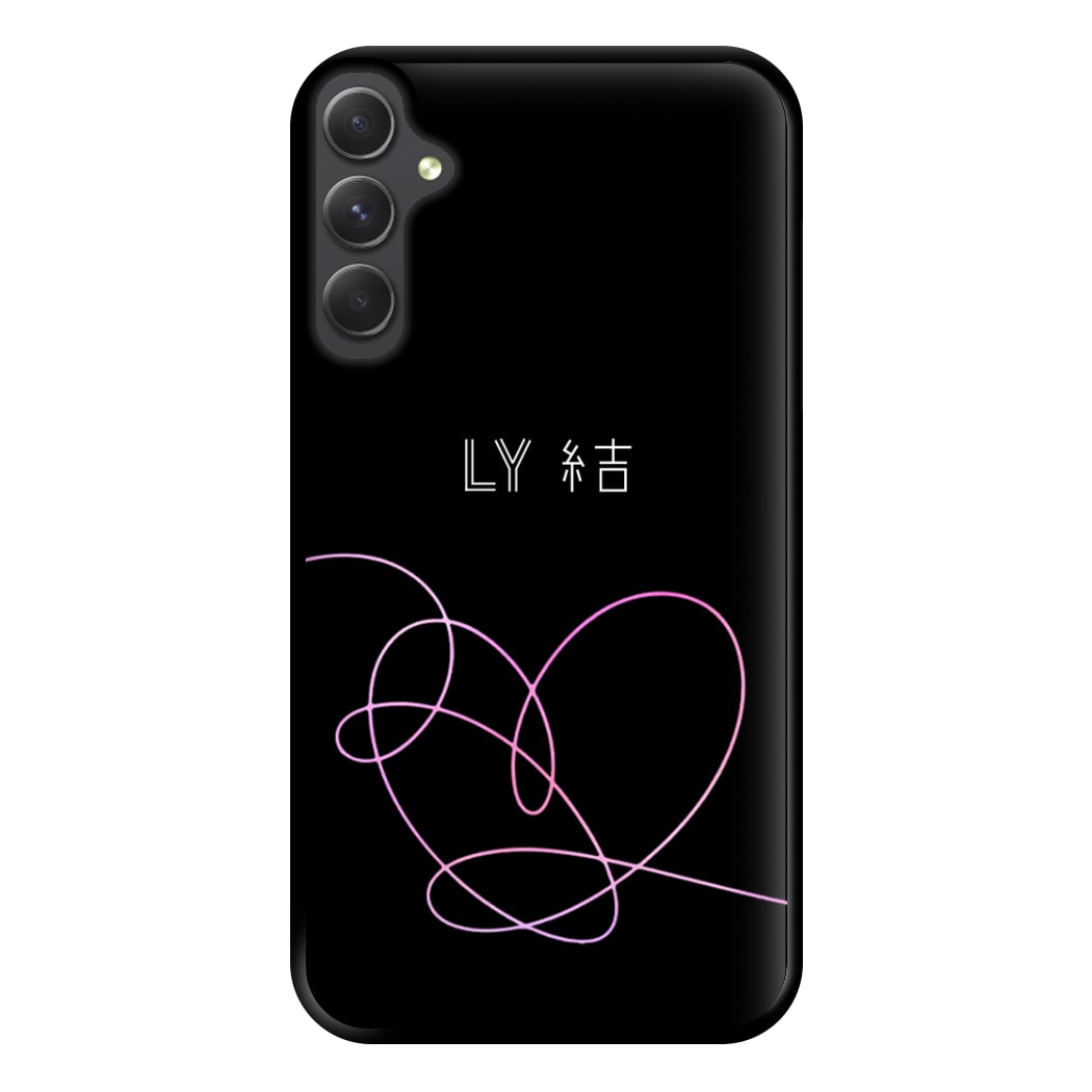 LY Heart - K Pop Phone Case for Galaxy A34