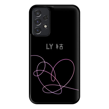 LY Heart - K Pop Phone Case for Galaxy A52 / A52s