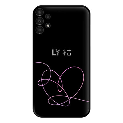 LY Heart - K Pop Phone Case for Galaxy A13