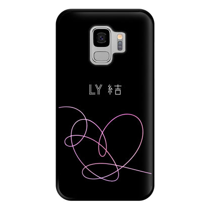 LY Heart - K Pop Phone Case for Galaxy S9 Plus