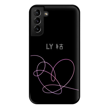 LY Heart - K Pop Phone Case for Galaxy S21 Plus