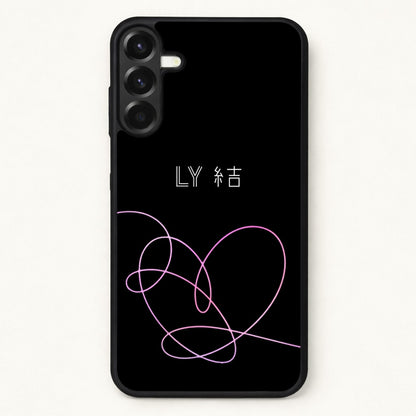 LY Heart - K Pop Phone Case for Galaxy A17