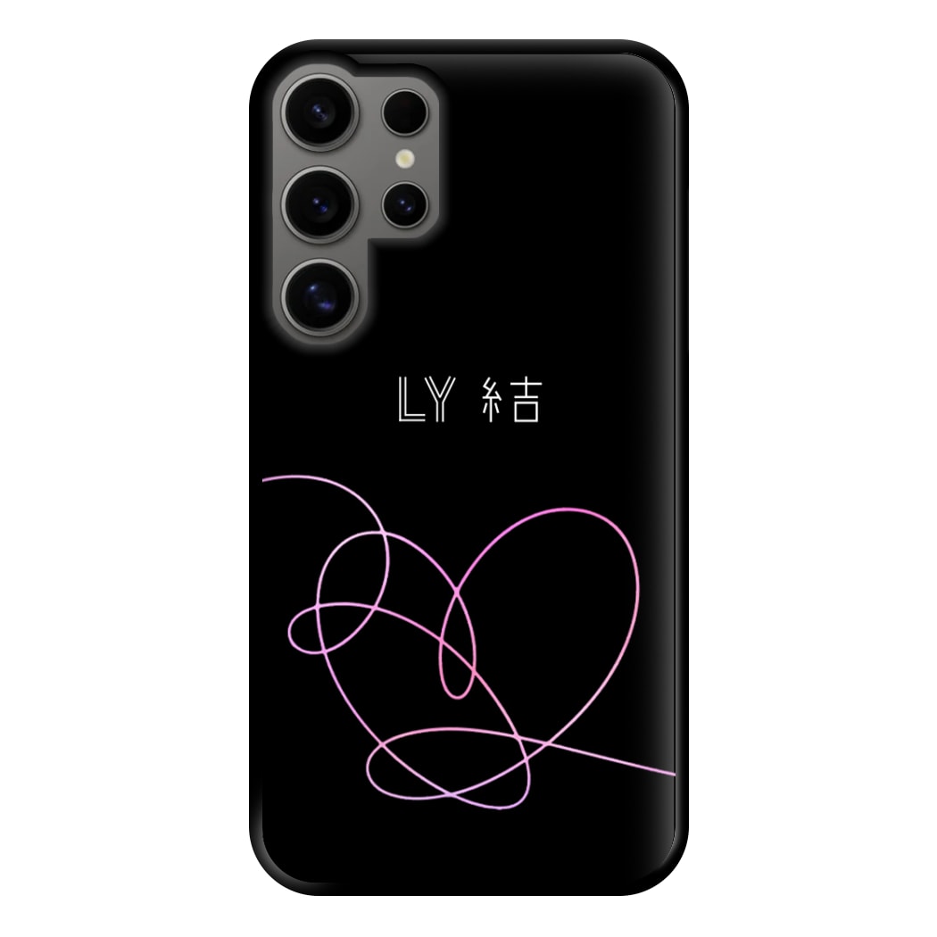 LY Heart - K Pop Phone Case for Galaxy S24 Ultra