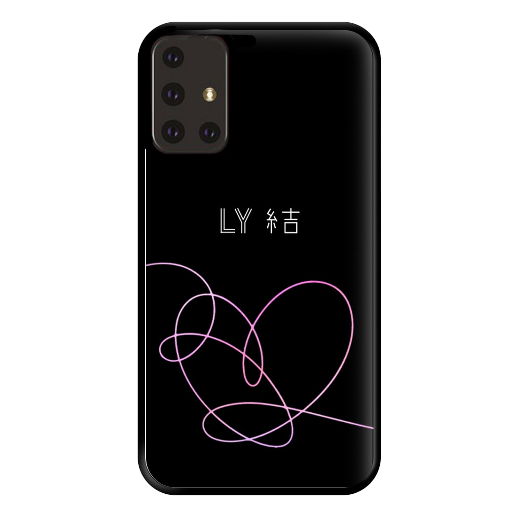 LY Heart - K Pop Phone Case for Galaxy A71