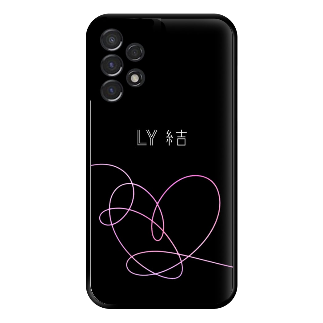 LY Heart - K Pop Phone Case for Galaxy A53