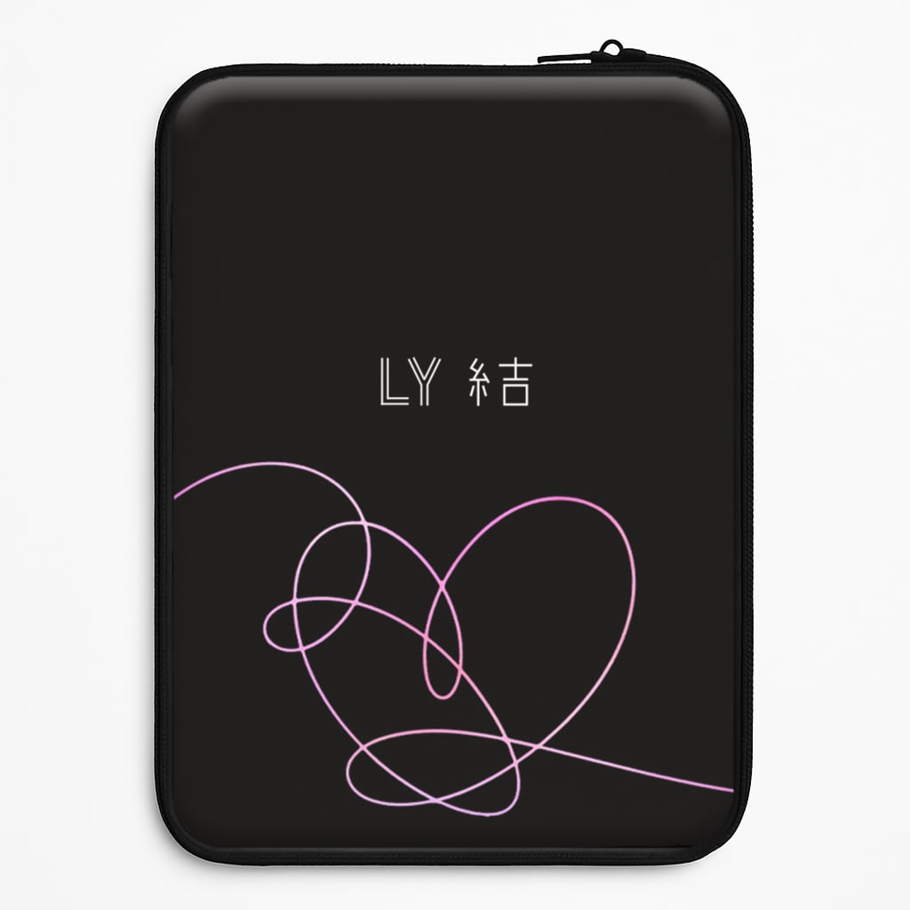 LY Heart - K Pop Laptop Sleeve