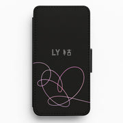 LY Heart - K Pop Flip / Wallet Phone Case 1