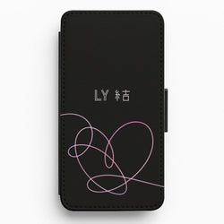 LY Heart - K Pop Flip / Wallet Phone Case