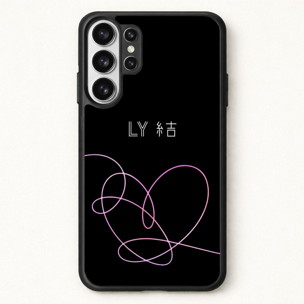LY Heart - K Pop Phone Case for Galaxy S26 Ultra