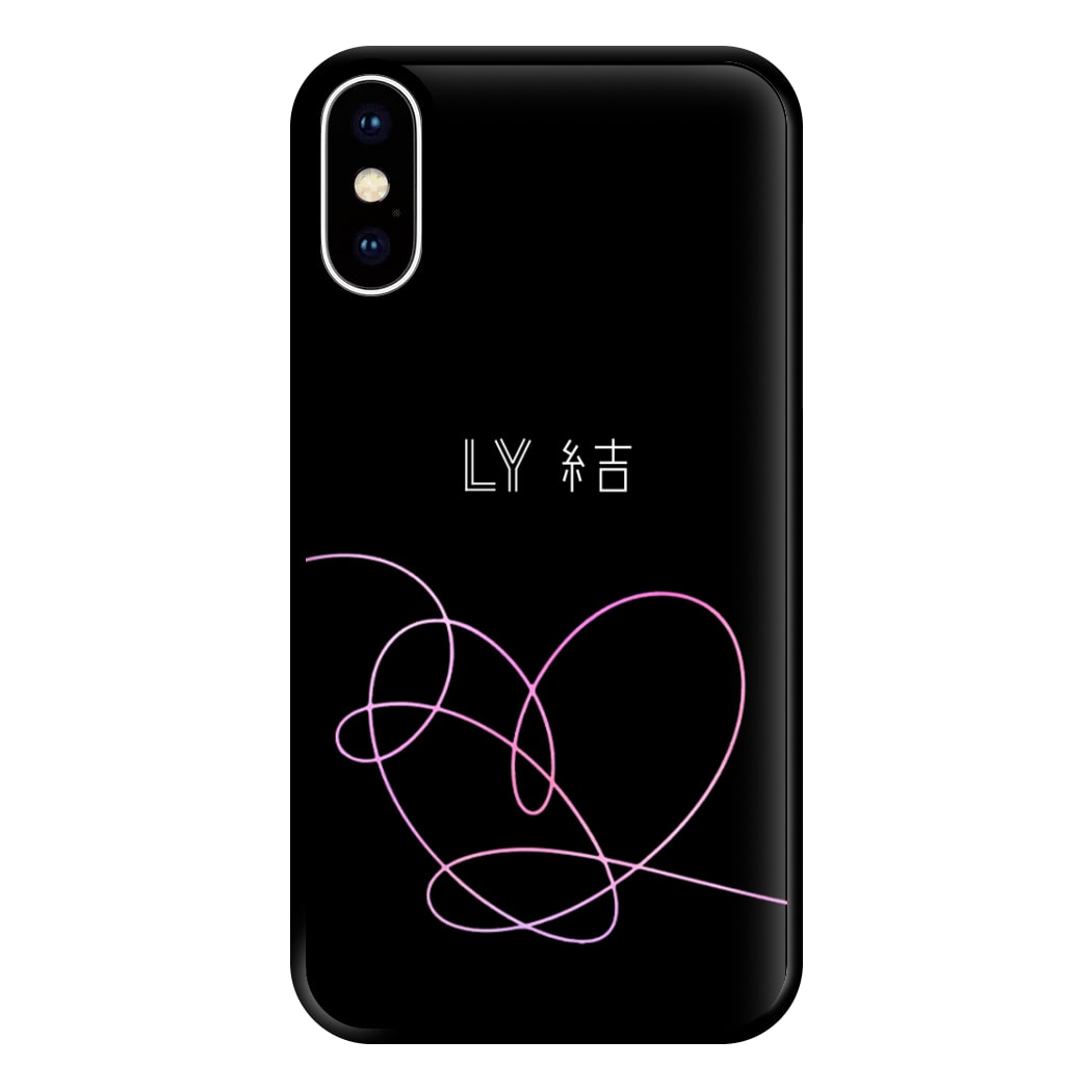 LY Heart - K Pop Phone Case for iPhone XS Max