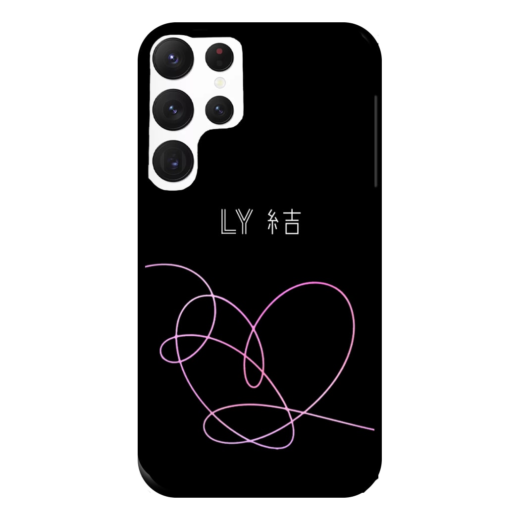 LY Heart - K Pop Phone Case for Galaxy S22 Ultra