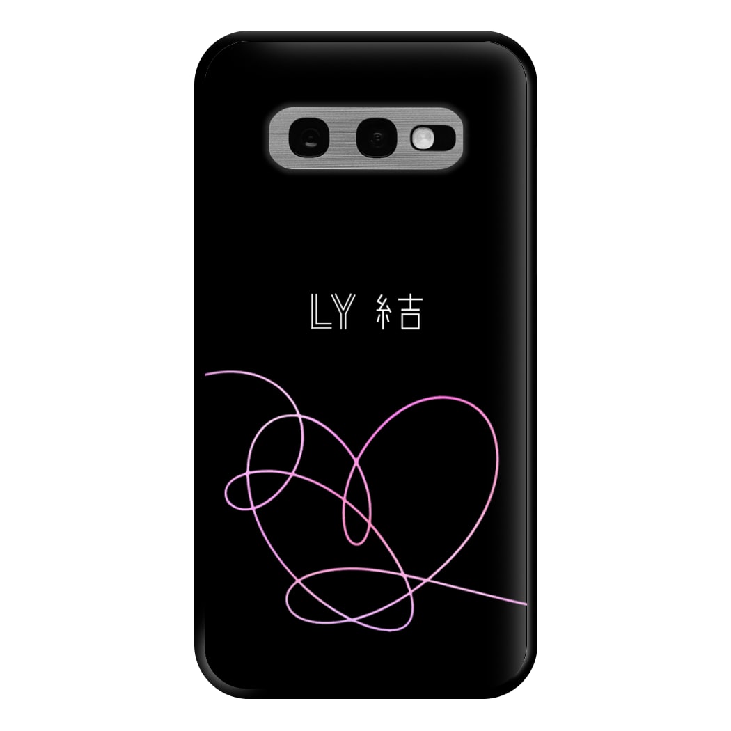 LY Heart - K Pop Phone Case for Galaxy S10e