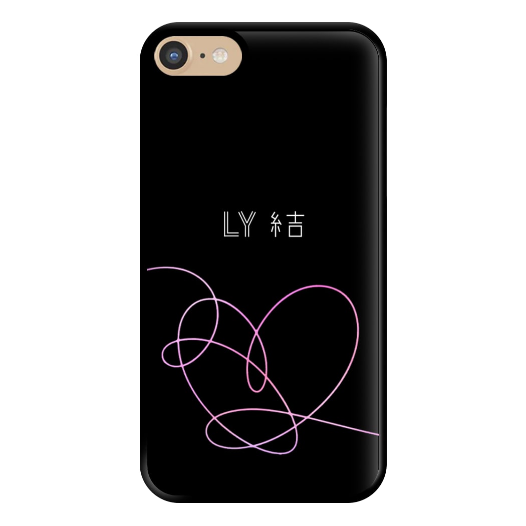 LY Heart - K Pop Phone Case for iPhone 6 / 7 / 8 / SE