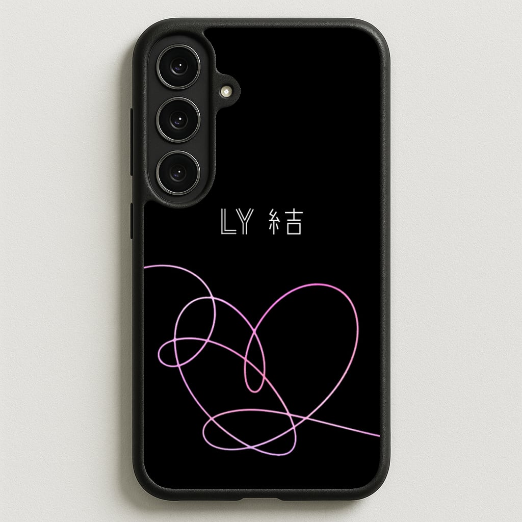 LY Heart - K Pop Phone Case for Galaxy S25FE