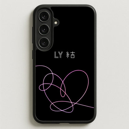 LY Heart - K Pop Phone Case for Galaxy S25FE