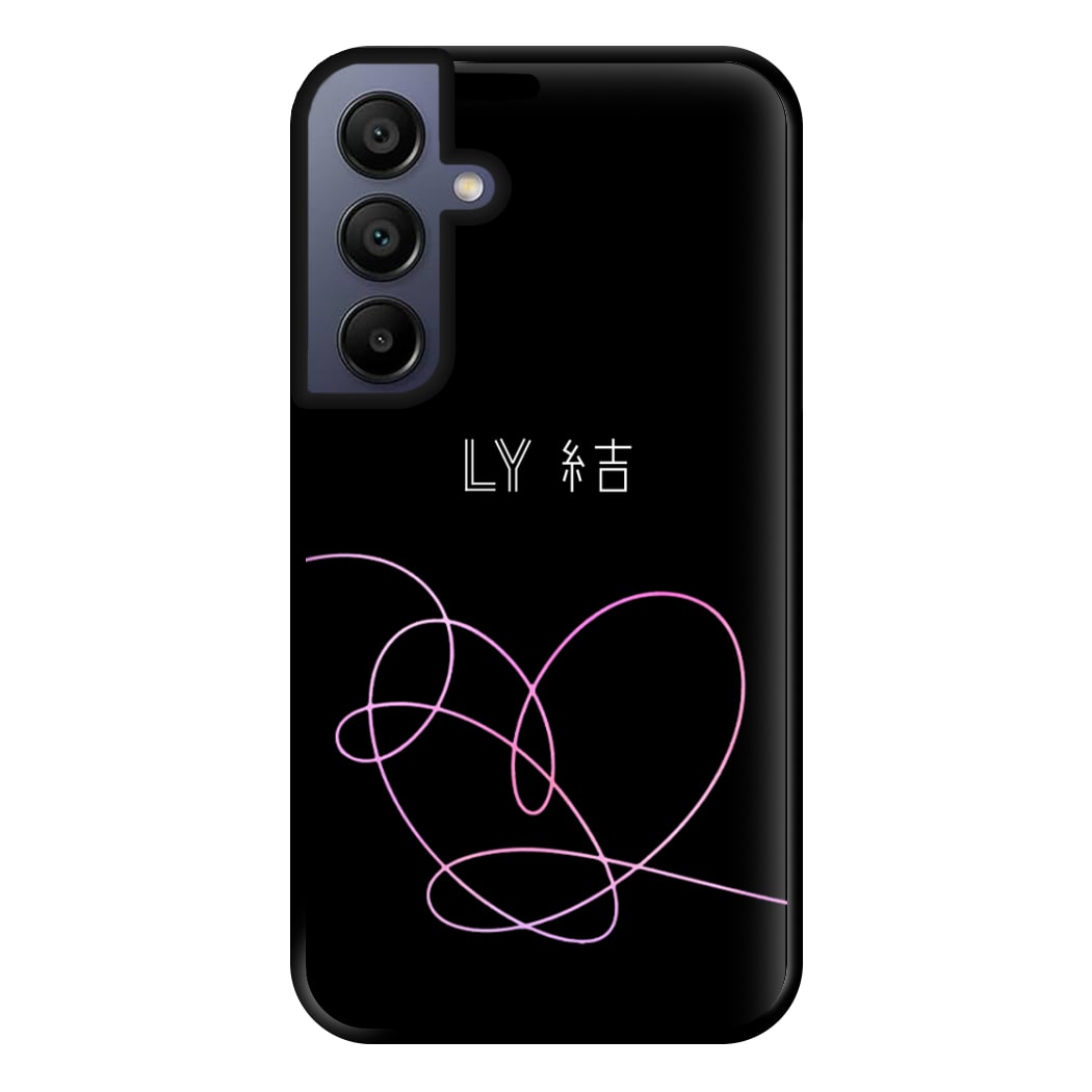 LY Heart - K Pop Phone Case for Galaxy A15