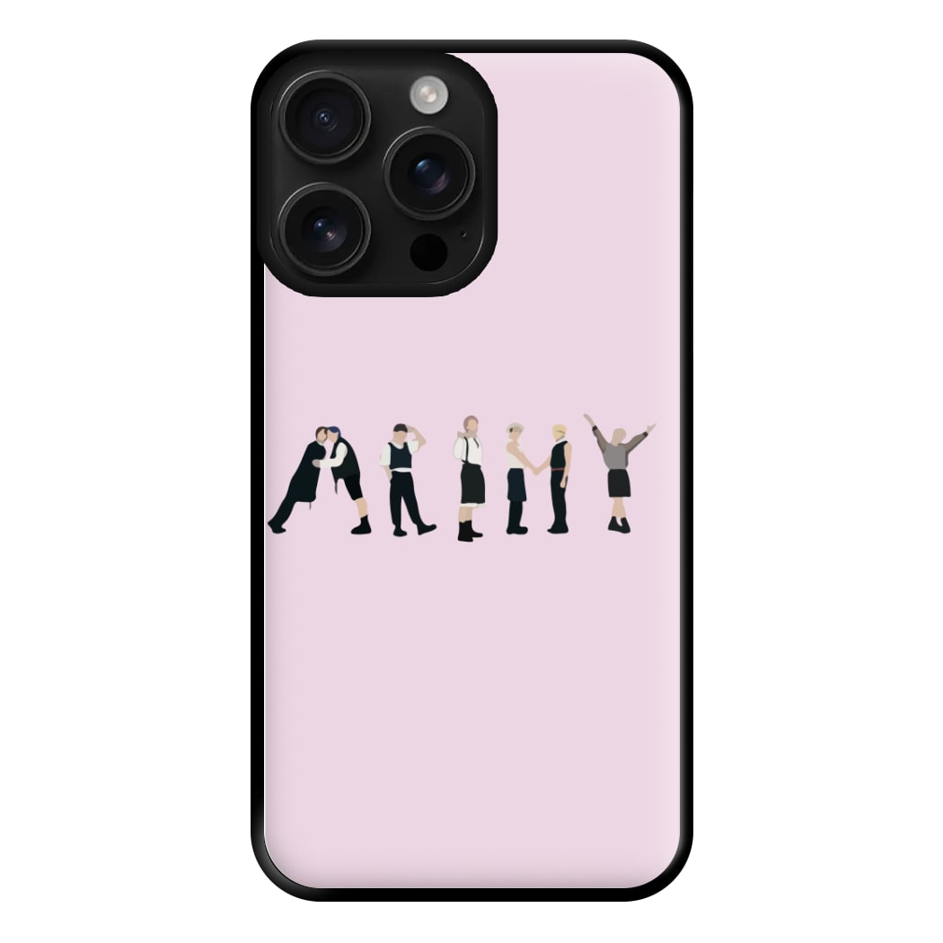 K-Pop Band Army Members Phone Case