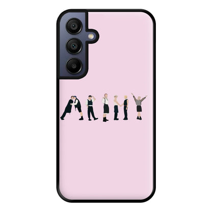 K-Pop Band Army Members Phone Case for Galaxy A15