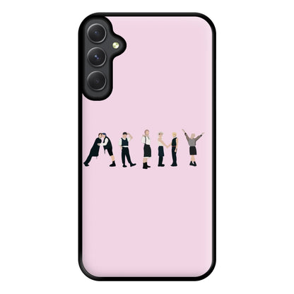 K-Pop Band Army Members Phone Case for Galaxy A34