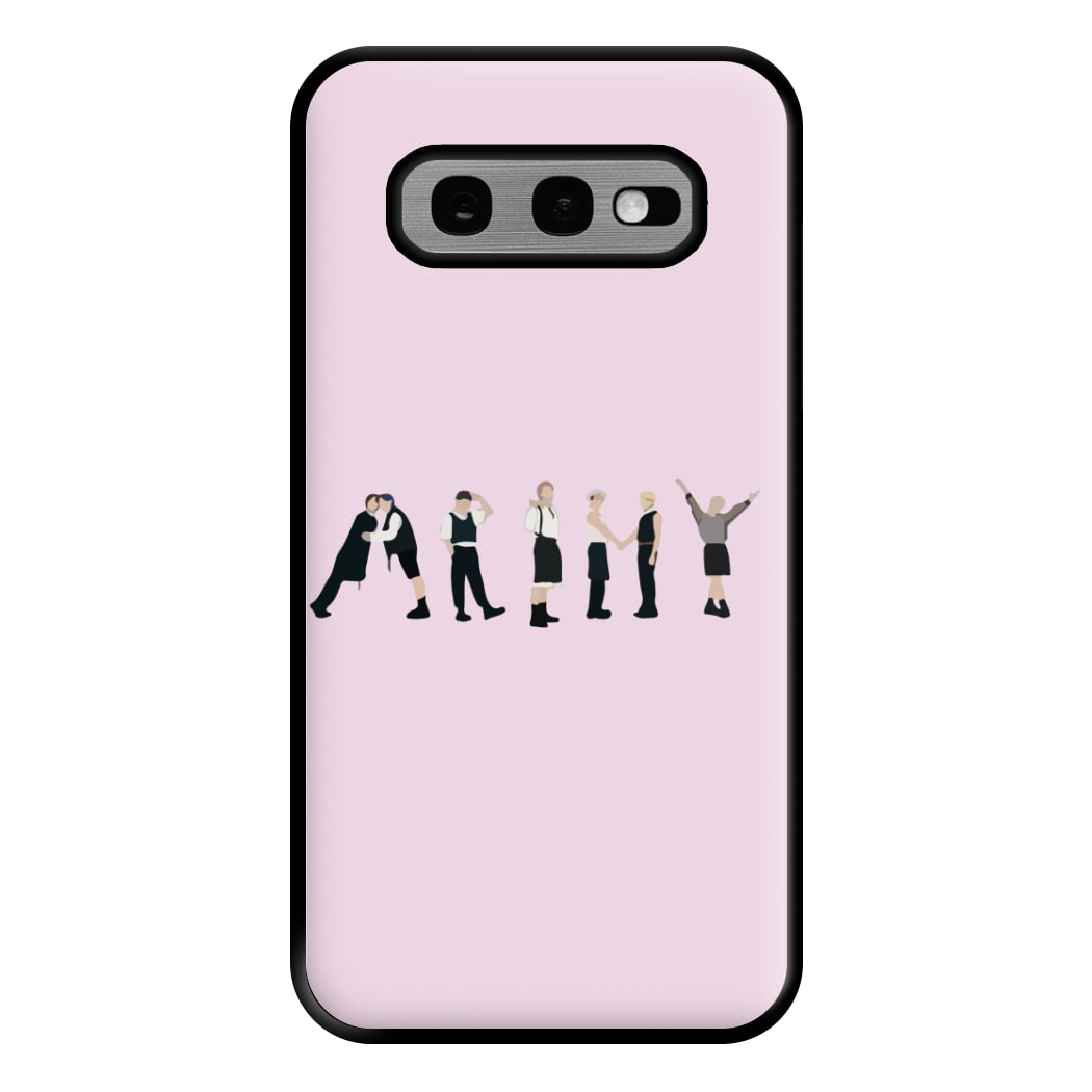 K-Pop Band Army Members Phone Case for Galaxy S10e