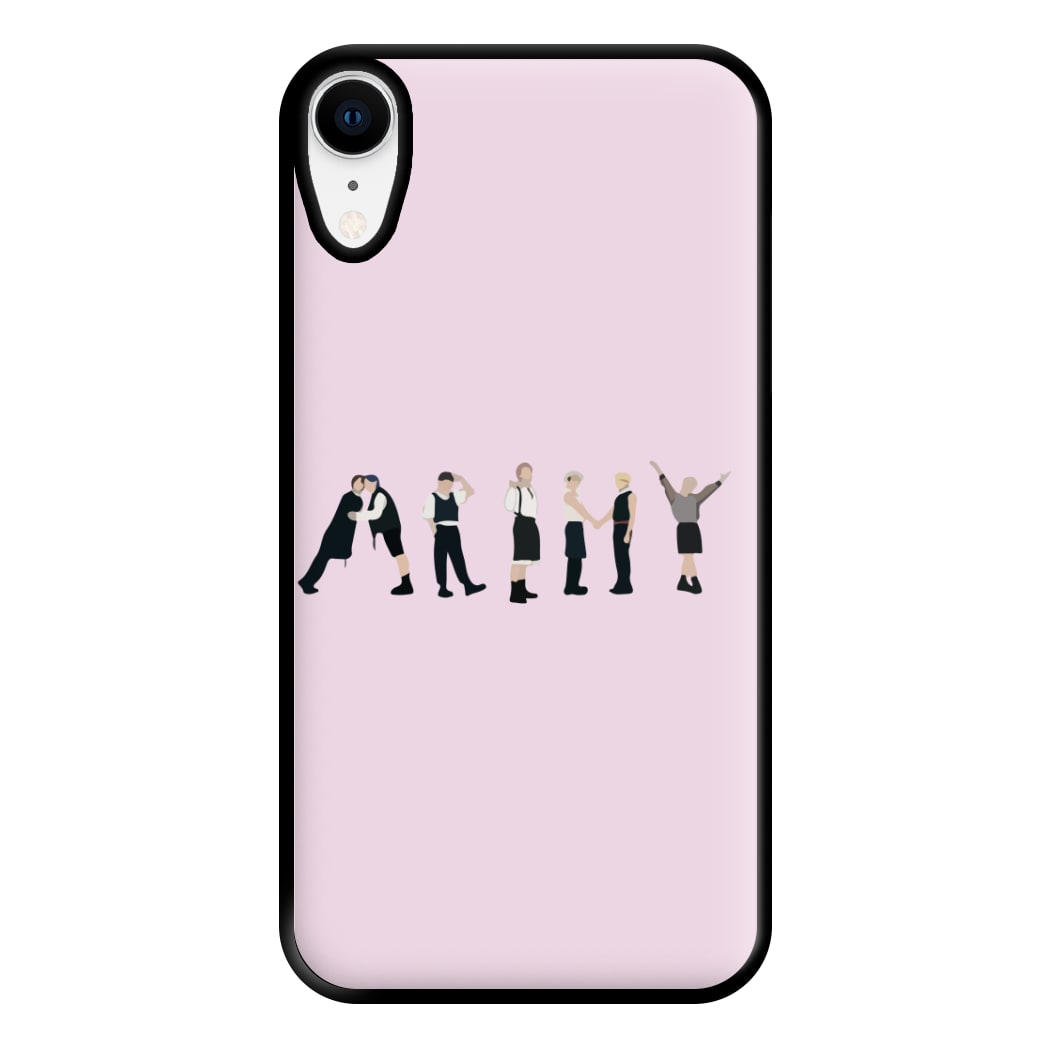 K-Pop Band Army Members Phone Case for iPhone XR