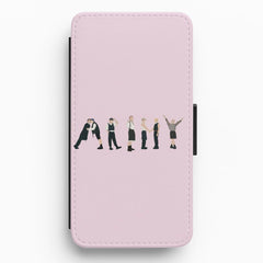 K-Pop Band Army Members Flip / Wallet Phone Case
