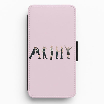 K-Pop Band Army Members Flip / Wallet Phone Case
