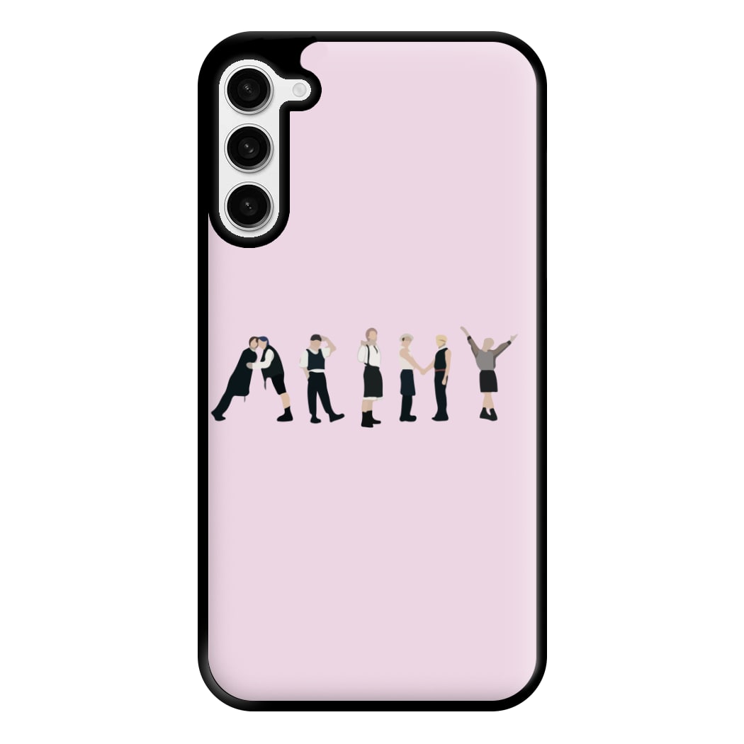 K-Pop Band Army Members Phone Case for Galaxy S23 Plus